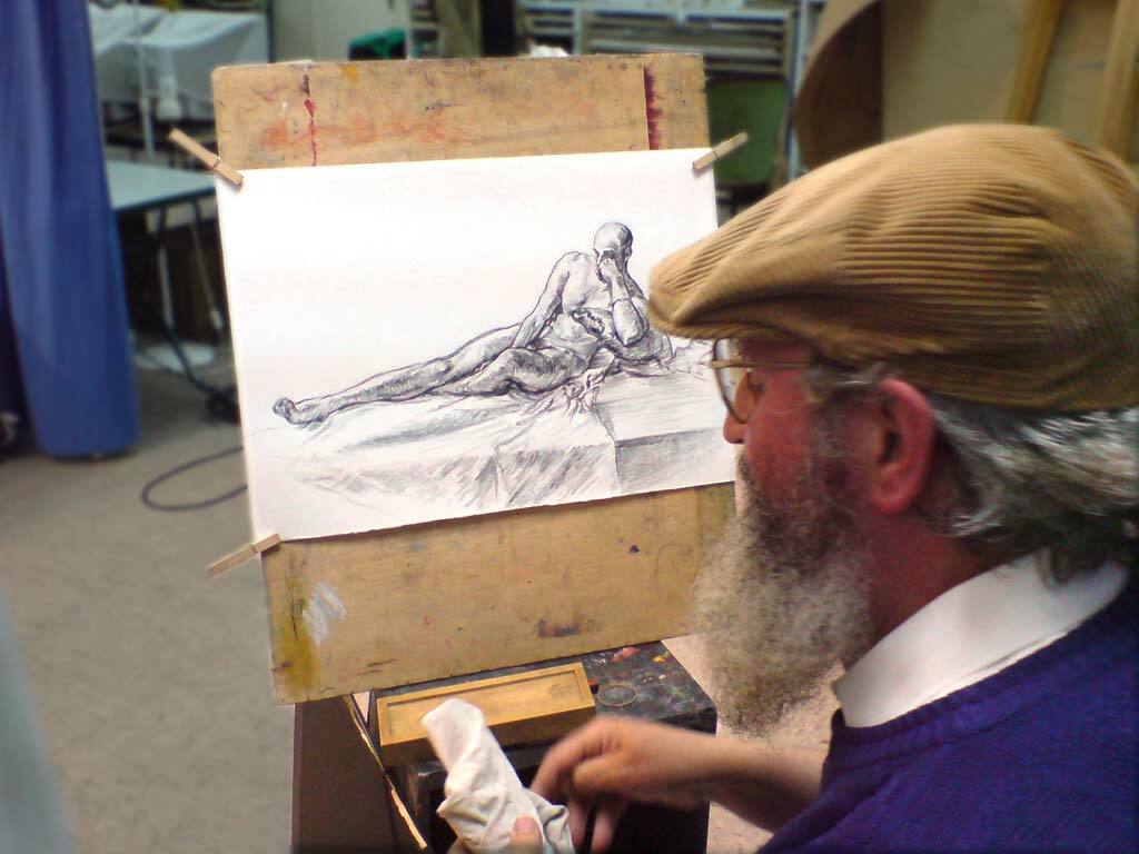 Exposición del taller de desnudo