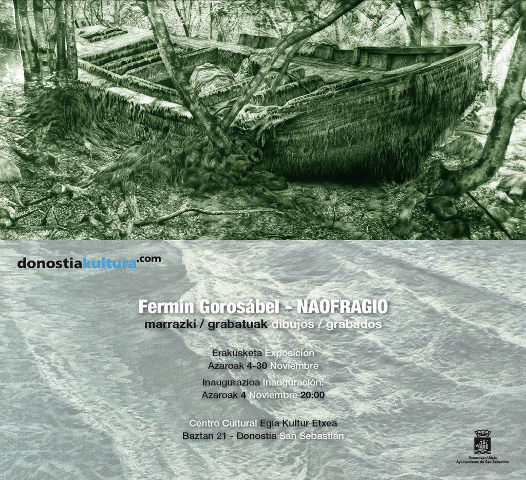 Exposición de Josean Fermín Gorosabel en Egia Kulturetxea