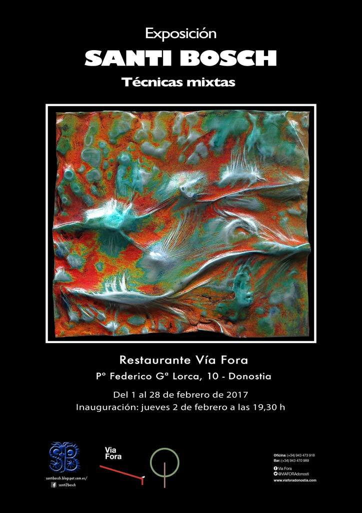 Exposición de Santi Bosch en Vía Fora