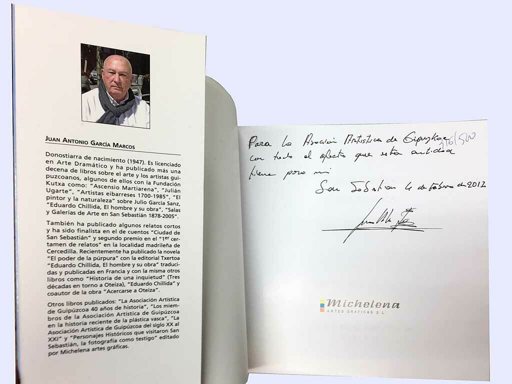 Libro de Juan Antonio García Marcos 'Oteiza. Obra pública'