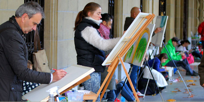Concurso de pintura al aire libre de Tamayo