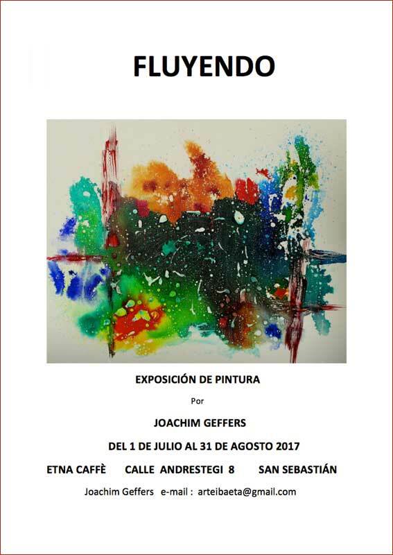 Joachim Geffers, exposiciones de verano