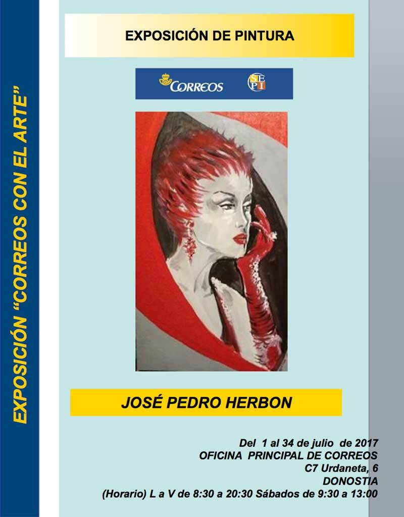 José Pedro Herbón 'Pete', en Correos