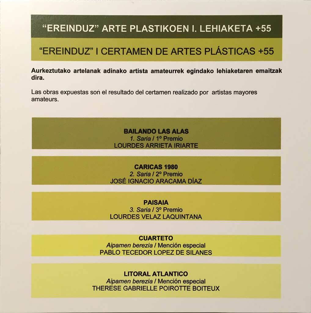 Socios de la artística en Okendo Kulturetxea
