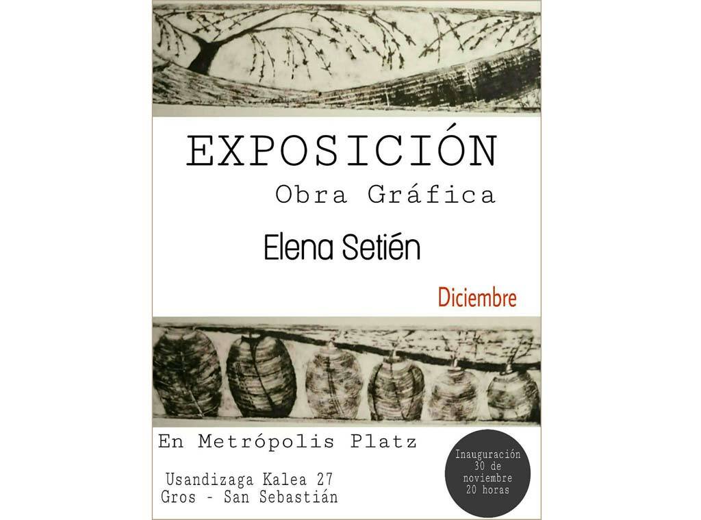 Elena Setién expone en Metropolis Platz