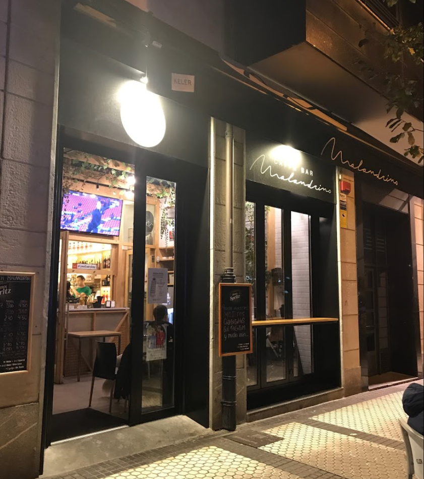 cafe bar malandrino donostia antiguo
