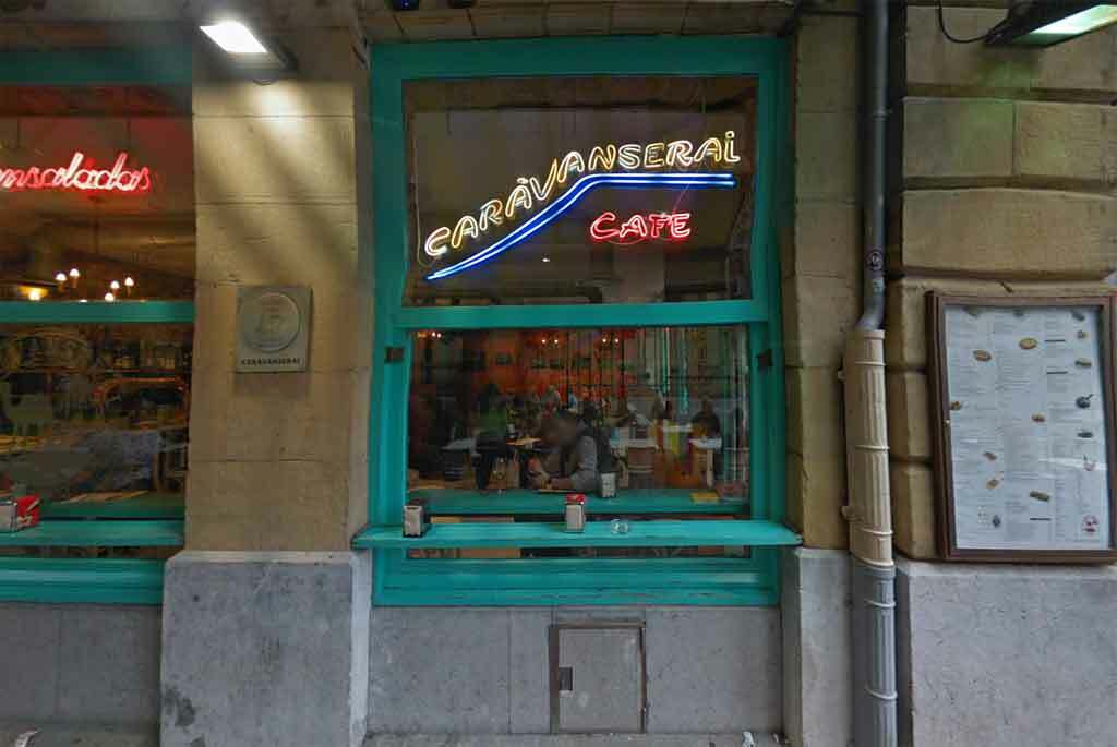 Joachim Geffers en Caravanserai Café