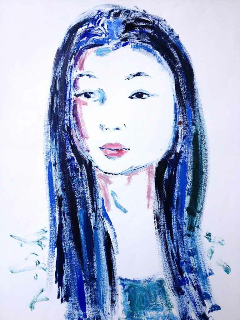 Julia Lasagabaster. Pinturas en La Piazzetta de Gros