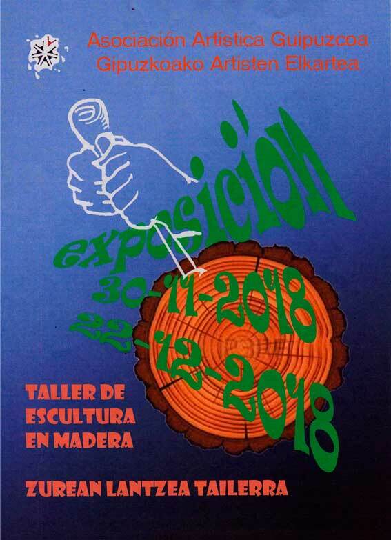 Exposición del taller de talla en madera