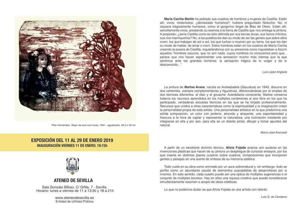 Exposiciones de socios enero 2019