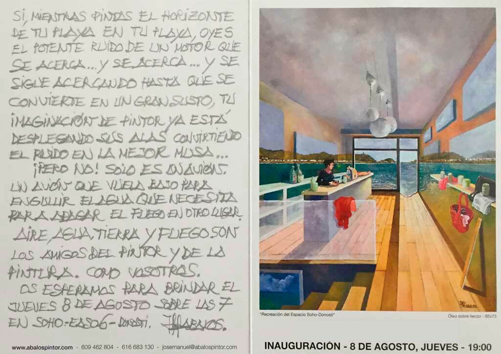 Ábalos: El susto del pintor