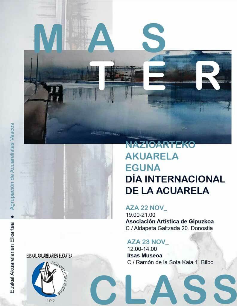Master class de acuarela con Mendo