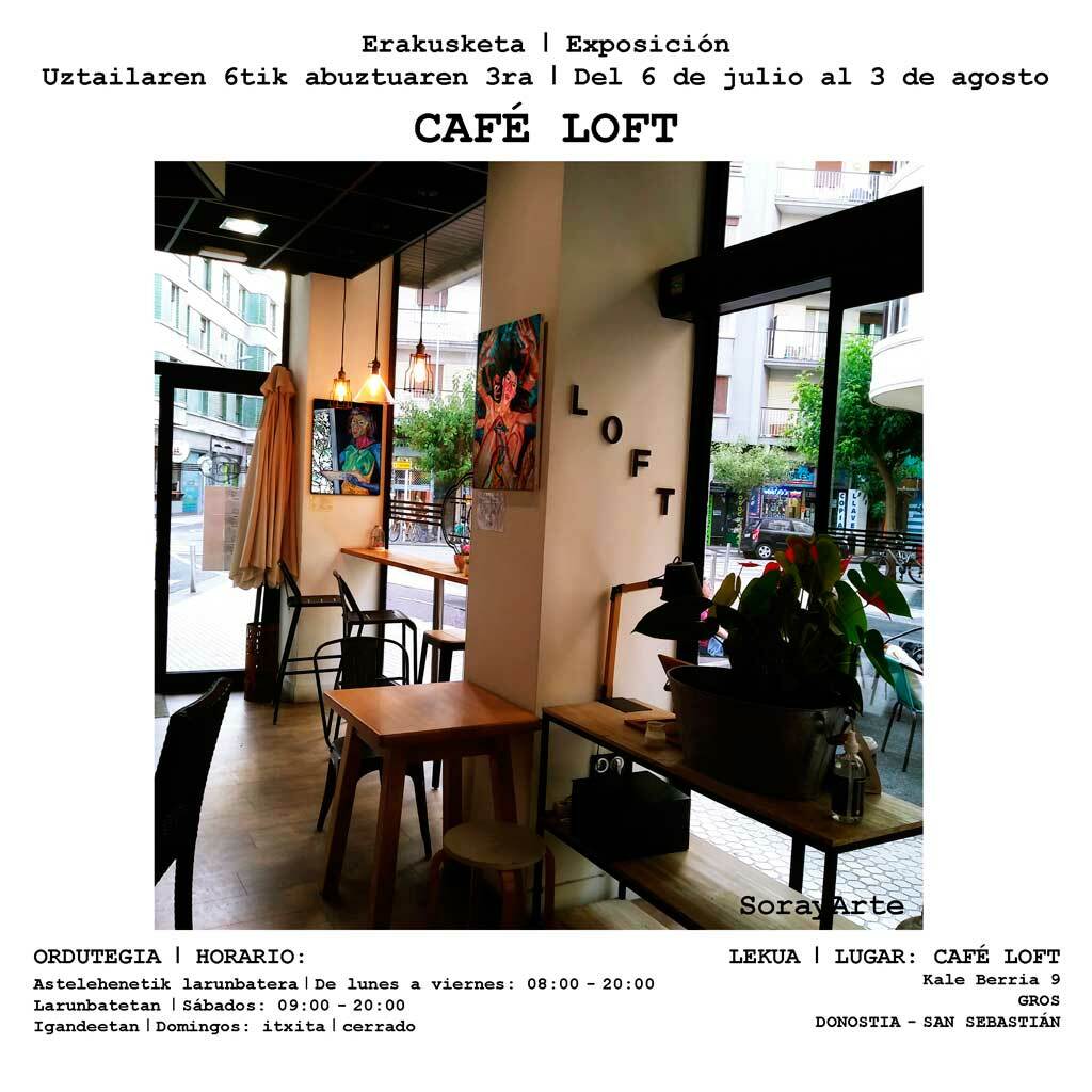 SorayArte en Café Loft