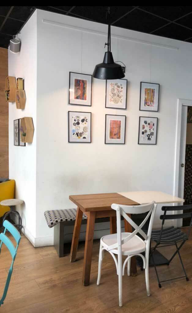Agurne Arrieta en Cafetería Loft