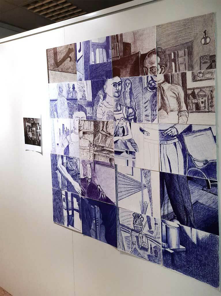 Exposición de los talleres de dibujo y pintura 2020