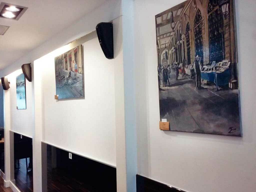 Exposición de Faouzi en el Bitácora