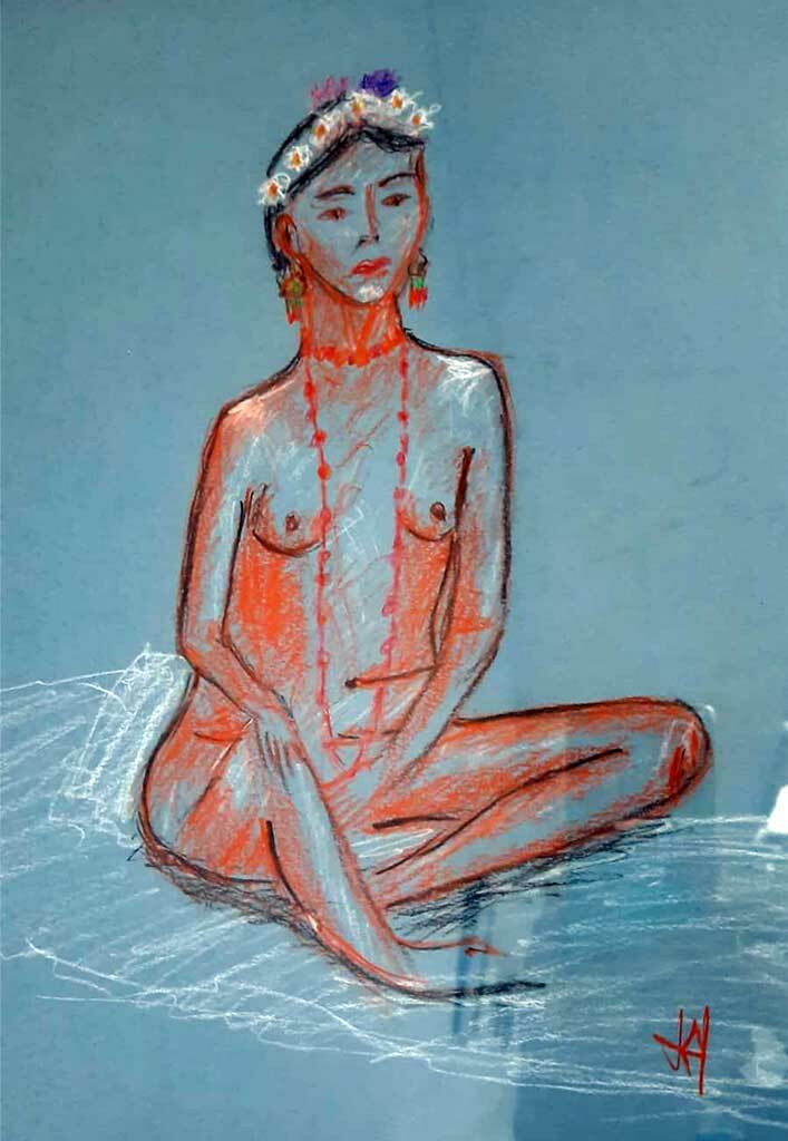 Exposición desnudo y retrato