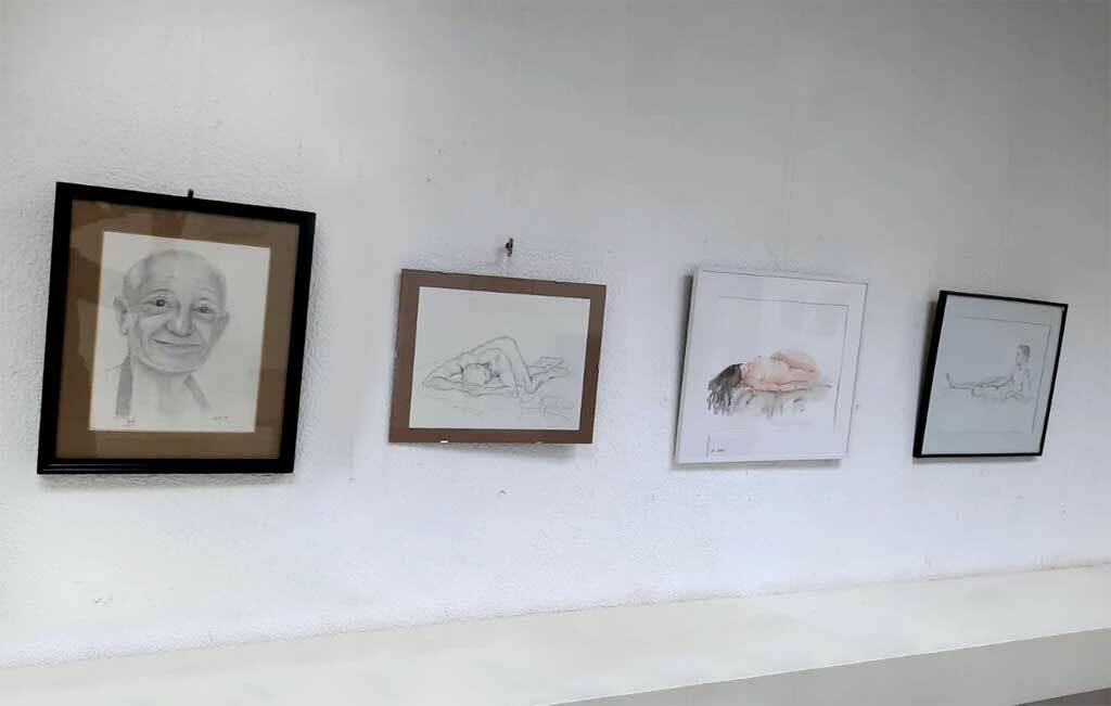 Exposición desnudo y retrato