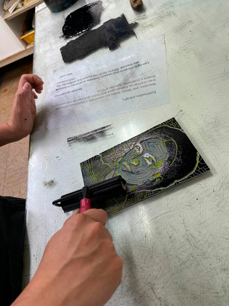 Exposición del taller de grabado