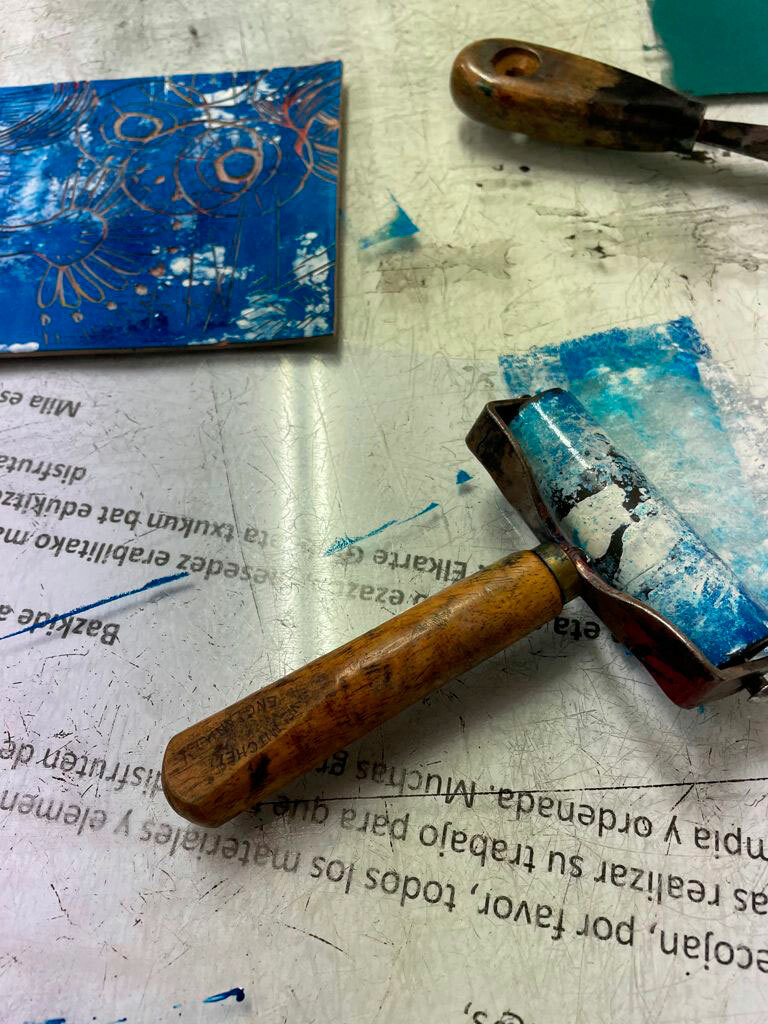 Exposición del taller de grabado