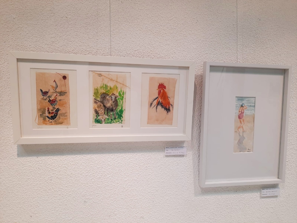 Exposición de los talleres de acuarela
