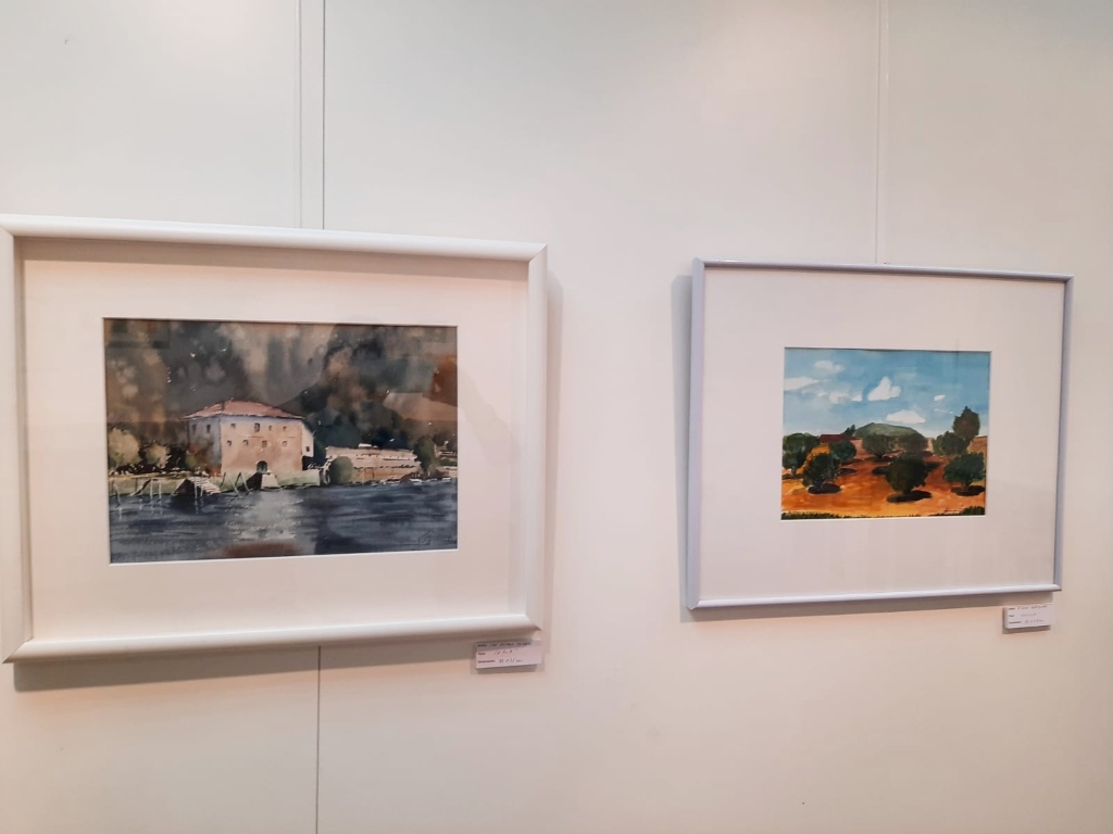 Exposición de los talleres de acuarela